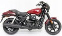 HARLEY DAVIDSON Street 750 2015 1:18 Maisto bordo