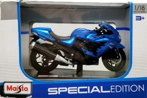 KAWASAKI Ninja ZX 14R motocykl model 1:18 Maisto KAWASAKI Ninja ZX 14R motocykl model 1:18 Maisto