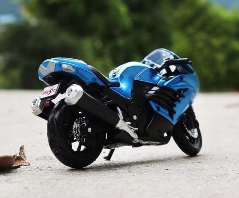KAWASAKI Ninja ZX 14R motocykl model 1:18 Maisto KAWASAKI Ninja ZX 14R motocykl model 1:18 Maisto