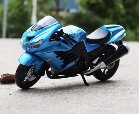 KAWASAKI Ninja ZX 14R motocykl model 1:18 Maisto KAWASAKI Ninja ZX 14R motocykl model 1:18 Maisto