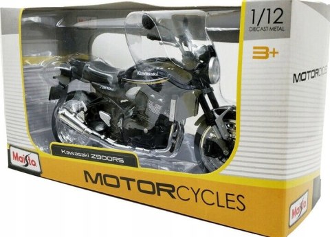 KAWASAKI Z900RS motocykl czarny model 1:12 Maisto KAWASAKI Z900RS motocykl czarny model 1:12 Maisto