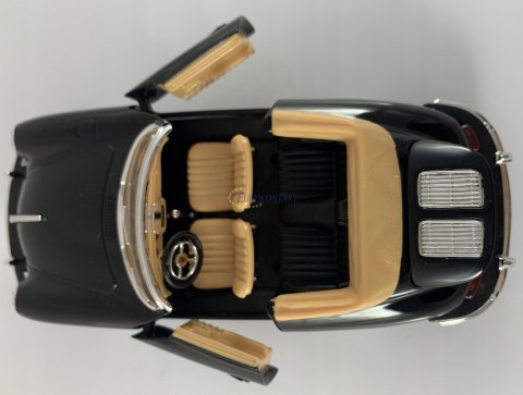 Porsche 356 B cabriolet 1:24 black Bburago 22078 Porsche 356 B cabriolet 1:24 black Bburago 22078