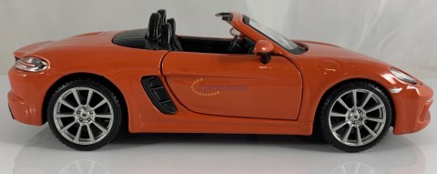 Porsche 718 Boxster 1:24 model Bburago 21087 Porsche 718 Boxster 1:24 model Bburago 21087