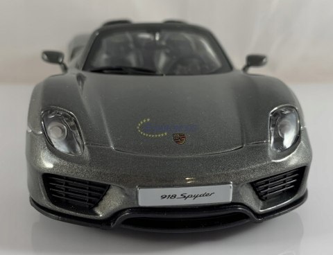 Porsche 918 Spyder grey 1:24 model Bburago 21076 Porsche 918 Spyder grey 1:24 model Bburago 21076