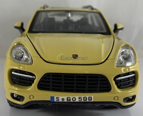 Porsche Cayenne Turbo yellow 1:24 Bburago 21056 Porsche Cayenne Turbo yellow 1:24 Bburago 21056