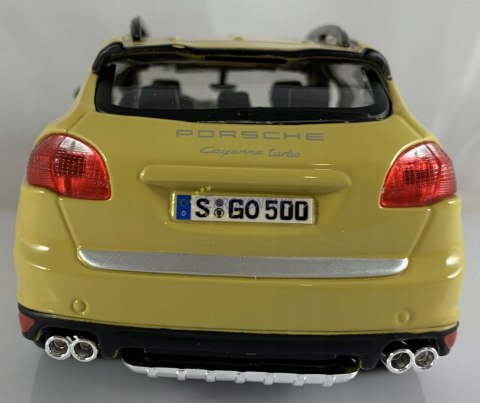 Porsche Cayenne Turbo yellow 1:24 Bburago 21056 Porsche Cayenne Turbo yellow 1:24 Bburago 21056
