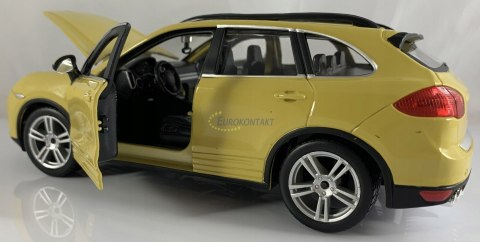 Porsche Cayenne Turbo yellow 1:24 Bburago 21056 Porsche Cayenne Turbo yellow 1:24 Bburago 21056