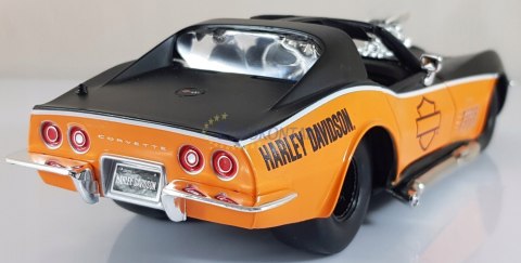 CHEVY Corvette Harley Davidson 1/24 Maisto 32193 CHEVY Corvette Harley Davidson 1/24 Maisto 32193