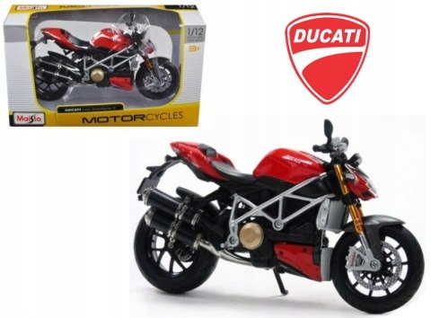 DUCATI Streetfighter SP motocykl model 1:12 Maisto DUCATI Streetfighter SP motocykl model 1:12 Maisto