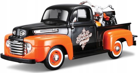 HARLEY DAVIDSON FLH Duo Glide 1958 + FORD PICKUP 1948 F-1 HARLEY DAVIDSON FLH Duo Glide 1958 + FORD PICKUP 1948 F-1
