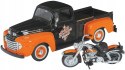 HARLEY DAVIDSON FLH Duo Glide 1958 + FORD PICKUP 1948 F-1