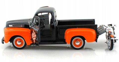 HARLEY DAVIDSON FLH Duo Glide 1958 + FORD PICKUP 1948 F-1 HARLEY DAVIDSON FLH Duo Glide 1958 + FORD PICKUP 1948 F-1