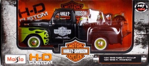 HARLEY DAVIDSON Panhead 1948 + FORD F-1 1:24 32171 HARLEY DAVIDSON Panhead 1948 + FORD F-1 1:24 32171