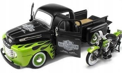 HARLEY DAVIDSON Panhead 1948 + FORD F-1 1:24 32171 HARLEY DAVIDSON Panhead 1948 + FORD F-1 1:24 32171