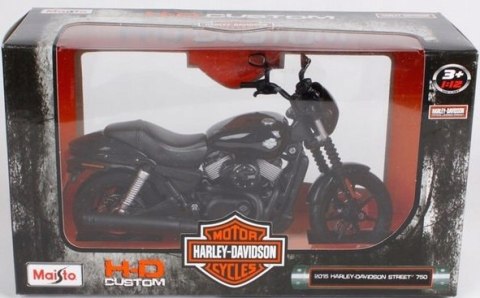 HARLEY DAVIDSON Street 750 2015 1:12 Maisto 32333 HARLEY DAVIDSON Street 750 2015 1:12 Maisto 32333