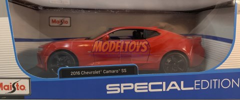 Chevrolet CAMARO SS 2016 model 1:18 Maisto 31689 Chevrolet CAMARO SS 2016 model 1:18 Maisto 31689
