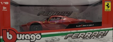 FERRARI LaFerrari duży model 1:18 Bburago 16001 FERRARI LaFerrari duży model 1:18 Bburago 16001