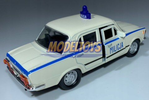 FIAT 125p MILICJA 1:34 Welly 42399 FIAT 125p MILICJA 1:34 Welly 42399
