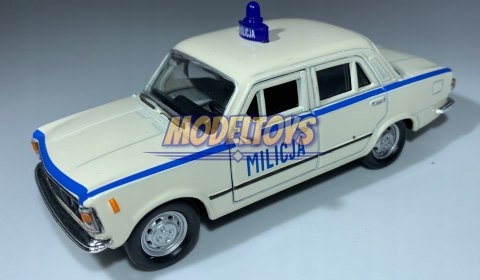 FIAT 125p MILICJA 1:34 Welly 42399 FIAT 125p MILICJA 1:34 Welly 42399