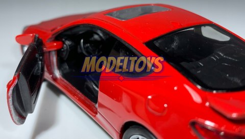 Hyundai Genesis Coupe czerwony 1:34 Welly 43628 Hyundai Genesis Coupe czerwony 1:34 Welly 43628