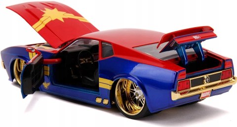 Ford Mustang '73 Captain Marvel AVENGERS JADA 1:24 Ford Mustang '73 Captain Marvel AVENGERS JADA 1:24