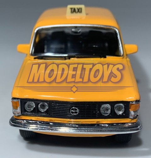FIAT 125p żółty TAXI 1:34 Welly 42399 FIAT 125p żółty TAXI 1:34 Welly 42399