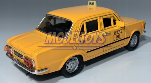 FIAT 125p żółty TAXI 1:34 Welly 42399 FIAT 125p żółty TAXI 1:34 Welly 42399