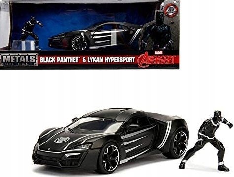 LYKAN Black Panther MARVEL Avengers JADA 1:24 LYKAN Black Panther MARVEL Avengers JADA 1:24
