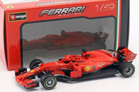 Bolid F1 FERRARI SF71H S. Vettel #5 BBurago 1:43 Bolid F1 FERRARI SF71H S. Vettel #5 BBurago 1:43