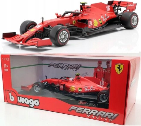 Bolid F1 Ferrari SF1000 Leclerc 2020 BBurago 1:18 Bolid F1 Ferrari SF1000 Leclerc 2020 BBurago 1:18