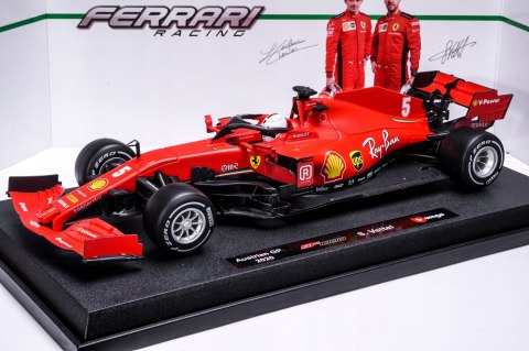 Bolid F1 Ferrari SF1000 Vettel 2020 BBurago 1:18