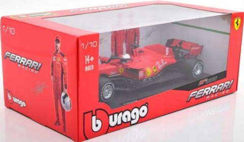 Bolid F1 Ferrari SF1000 Vettel 2020 BBurago 1:18