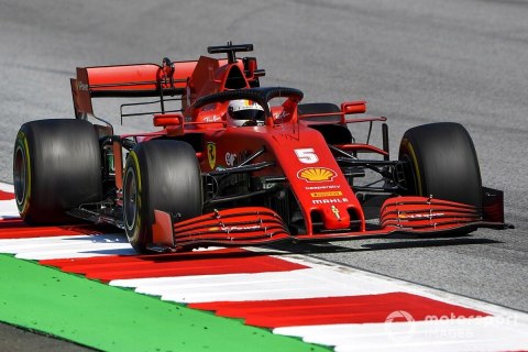 Bolid F1 Ferrari SF1000 Vettel 2020 BBurago 1:18