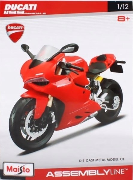 DUCATI 1199 Panigale d składania 1:12 Maisto 39193 DUCATI 1199 Panigale d składania 1:12 Maisto 39193