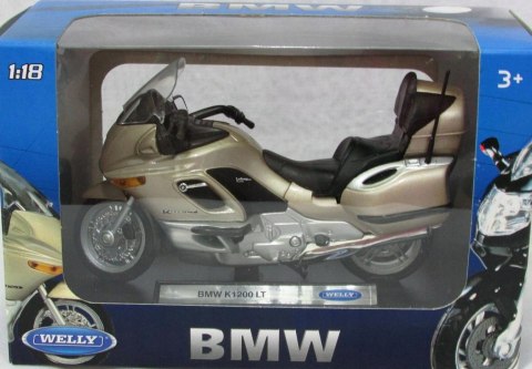 BMW K 1200 LT motocykl model 1:18 Welly metalowy BMW K 1200 LT motocykl model 1:18 Welly metalowy