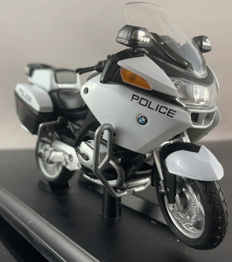 BMW R1200 RT Policja Polizei 1:18 Welly metalowy BMW R1200 RT Policja Polizei 1:18 Welly metalowy