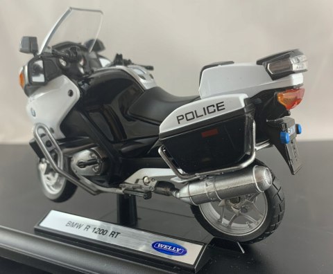 BMW R1200 RT Policja Polizei 1:18 Welly metalowy BMW R1200 RT Policja Polizei 1:18 Welly metalowy