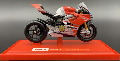 DUCATI Panigale V4 S Corse podstawka 1:18 Maisto DUCATI Panigale V4 S Corse podstawka 1:18 Maisto