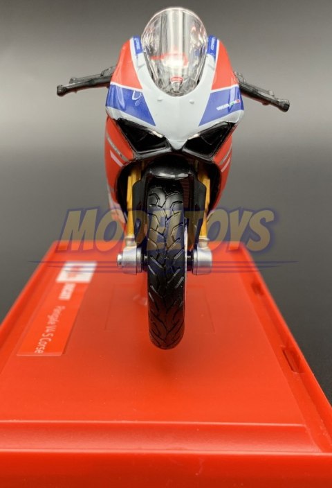 DUCATI Panigale V4 S Corse podstawka 1:18 Maisto DUCATI Panigale V4 S Corse podstawka 1:18 Maisto