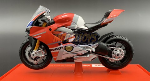 DUCATI Panigale V4 S Corse podstawka 1:18 Maisto DUCATI Panigale V4 S Corse podstawka 1:18 Maisto