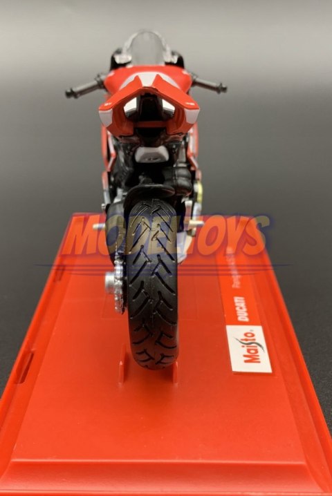 DUCATI Panigale V4 S Corse podstawka 1:18 Maisto DUCATI Panigale V4 S Corse podstawka 1:18 Maisto
