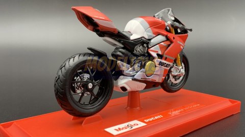 DUCATI Panigale V4 S Corse podstawka 1:18 Maisto DUCATI Panigale V4 S Corse podstawka 1:18 Maisto