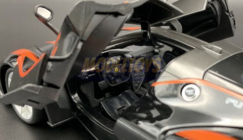 FERRARI FXX K black duży model 1:18 Bburago 16010
