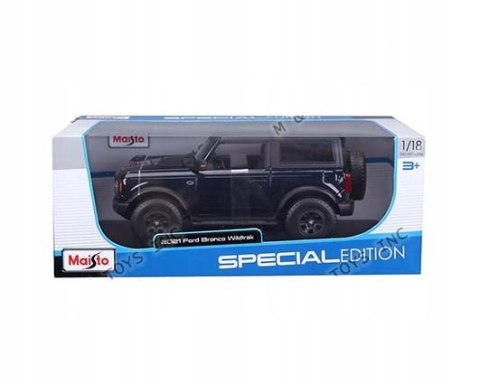 FORD Bronco WILDTRAK 2021 1:18 model Maisto 31456 FORD Bronco WILDTRAK 2021 1:18 model Maisto 31456