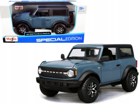 Ford BRONCO BADLANDS 2021 1:24 Maisto 31530 Ford BRONCO BADLANDS 2021 1:24 Maisto 31530