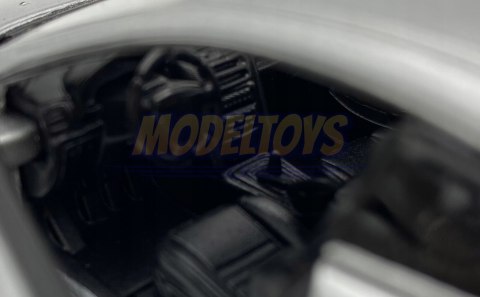 Peugeot 407 Coupe srebrny 1:34 Welly 42368F Peugeot 407 Coupe srebrny 1:34 Welly 42368F