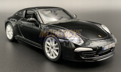 Porsche 911 Carrera S 1:24 czarny Bburago 21065 Porsche 911 Carrera S 1:24 czarny Bburago 21065