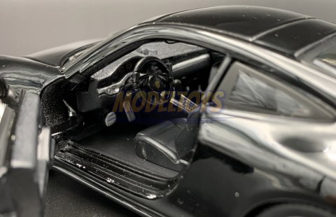 Porsche 911 Carrera S 1:24 czarny Bburago 21065 Porsche 911 Carrera S 1:24 czarny Bburago 21065