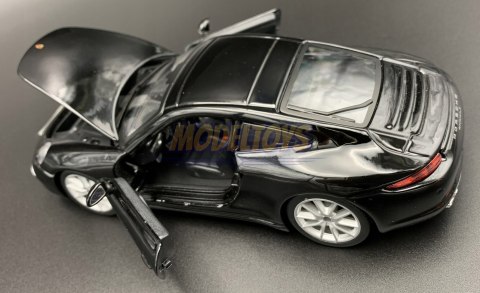 Porsche 911 Carrera S 1:24 czarny Bburago 21065 Porsche 911 Carrera S 1:24 czarny Bburago 21065