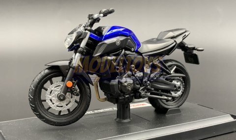 YAMAHA MT-07 2018 model na podstawce 1:18 Maisto YAMAHA MT-07 2018 model na podstawce 1:18 Maisto